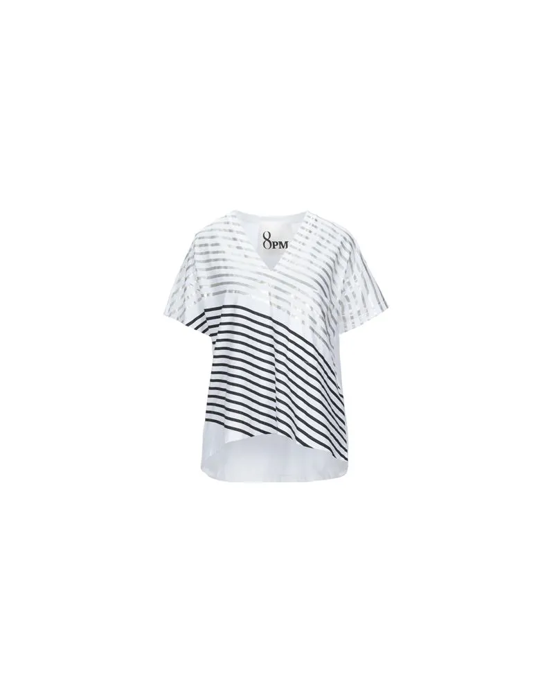 8PM TOPS - T-shirtsauf YOOX.COM Weiß