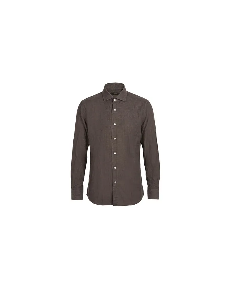 BARBA TOPS - Hemdenauf YOOX.COM Dunkelbraun