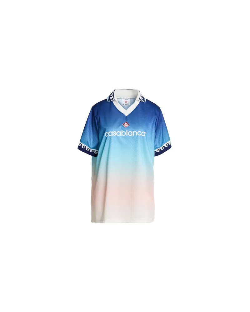 Casablanca Paris TOPS - T-shirtsauf YOOX.COM Azurblau