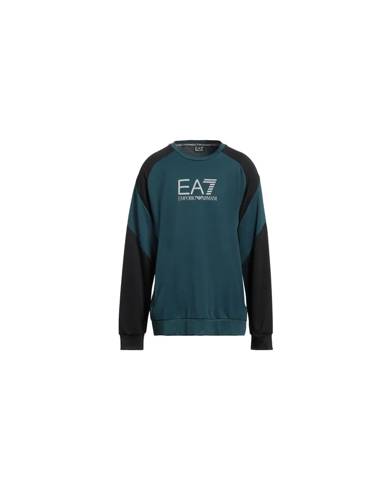 EA7 TOPS - Sweatshirtsauf YOOX.COM Aquamarin