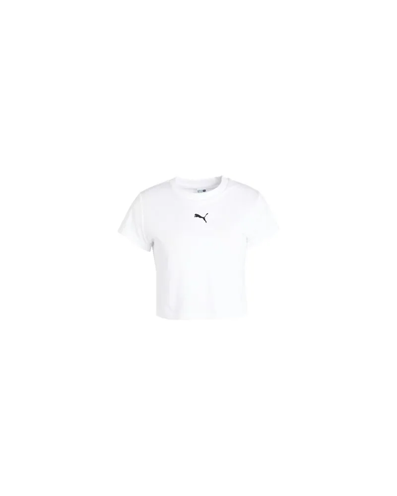 Puma Dare To Baby Tee  - Dare To Baby Tee - TOPS - T-shirtsauf YOOX.COM Weiß