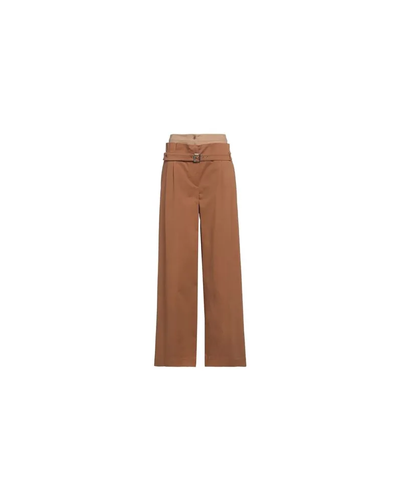 Alberta Ferretti HOSEN & RÖCKE - Hosenauf YOOX.COM Kamel