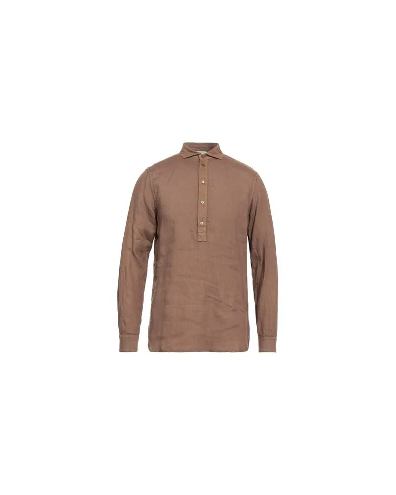Paolo Pecora Milano TOPS - Hemdenauf YOOX.COM Khaki