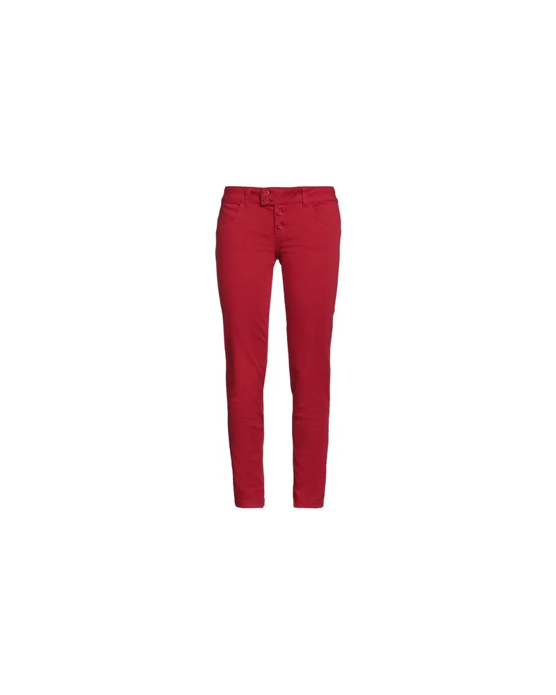 Liu Jo HOSEN & RÖCKE - Jeanshosenauf YOOX.COM Rot