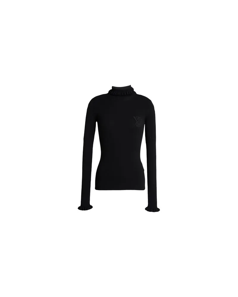 Valentino Garavani STRICKWAREN - Rollkragenpulloverauf YOOX.COM Schwarz