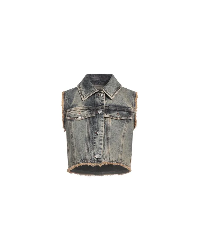 SPORTMAX JACKEN & MÄNTEL - Jeansjacken/Mäntelauf YOOX.COM Blau
