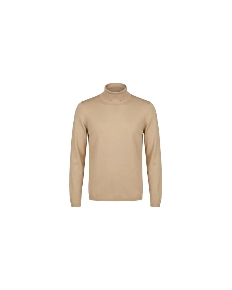 Max Mara STRICKWAREN - Rollkragenpulloverauf YOOX.COM Beige