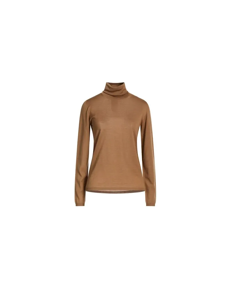 Max Mara STRICKWAREN - Rollkragenpulloverauf YOOX.COM Kamel