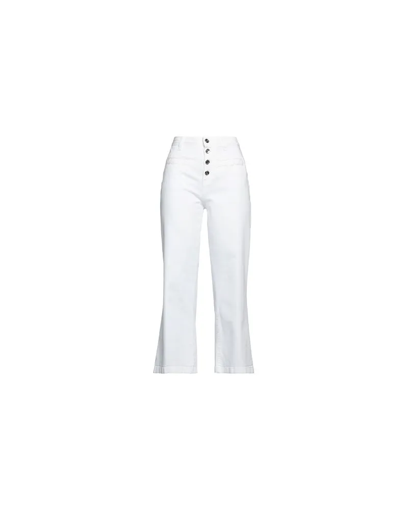Liu Jo HOSEN & RÖCKE - Jeanshosenauf YOOX.COM Weiß