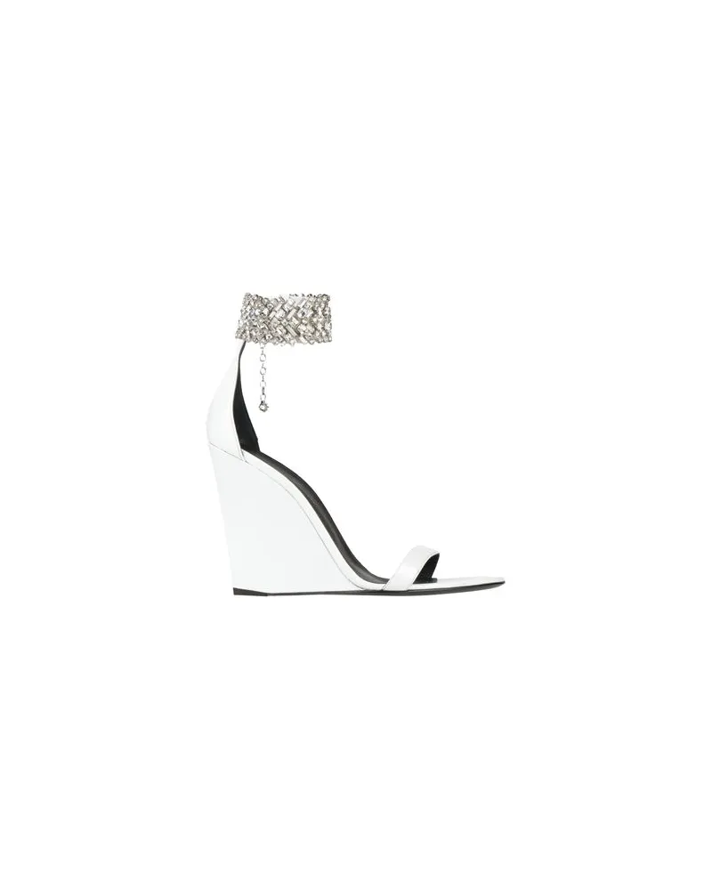 Giuseppe Zanotti SCHUHE - Sandalenauf YOOX.COM Weiß