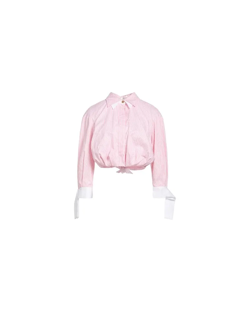Elisabetta Franchi TOPS - Hemdenauf YOOX.COM Rosa