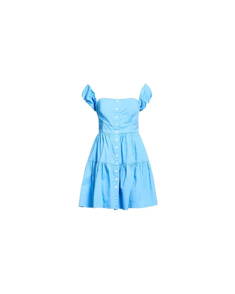 STAUD KLEIDER - Mini-Kleiderauf YOOX.COM Azurblau