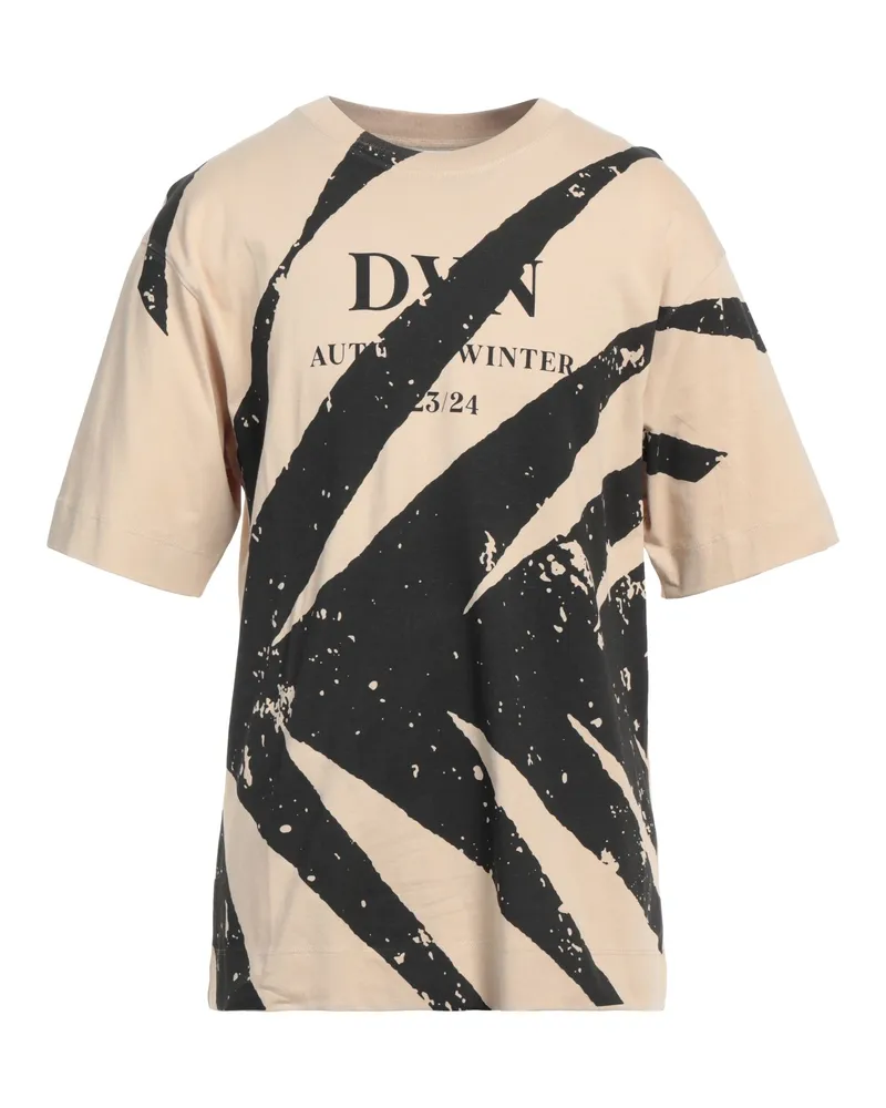 Dries van Noten T-shirts Beige