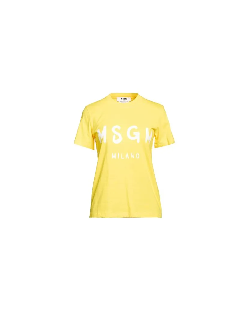 MSGM TOPS - T-shirtsauf YOOX.COM Gelb