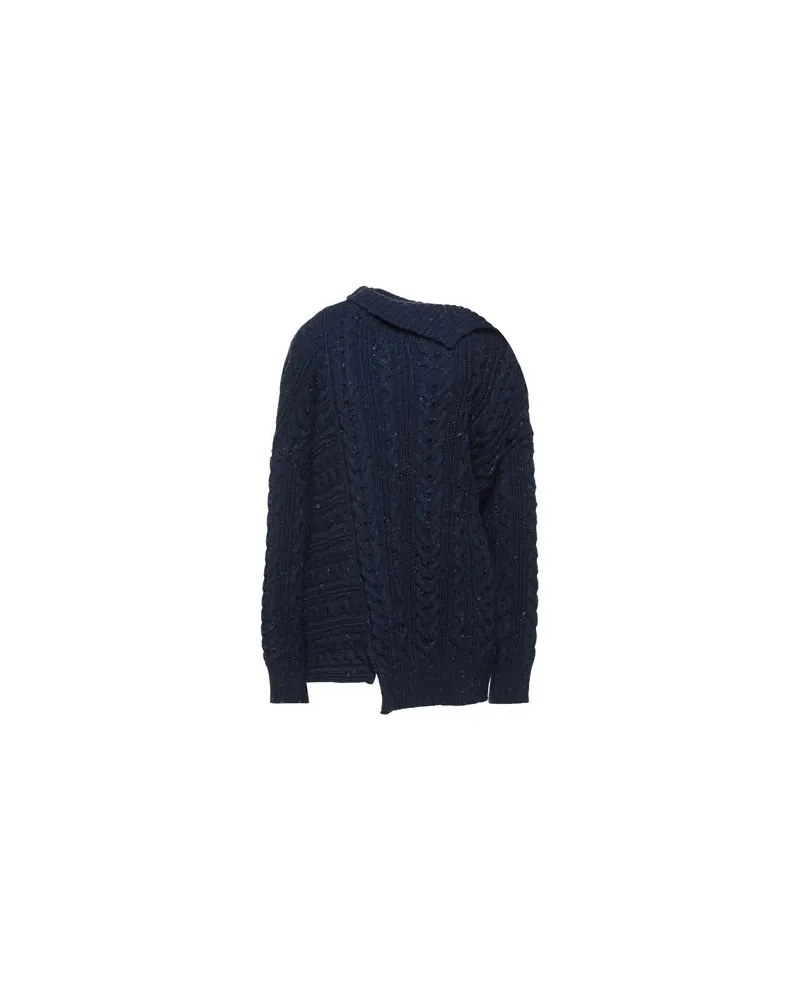 Philosophy Di Lorenzo Serafini STRICKWAREN - Pulloverauf YOOX.COM Blau