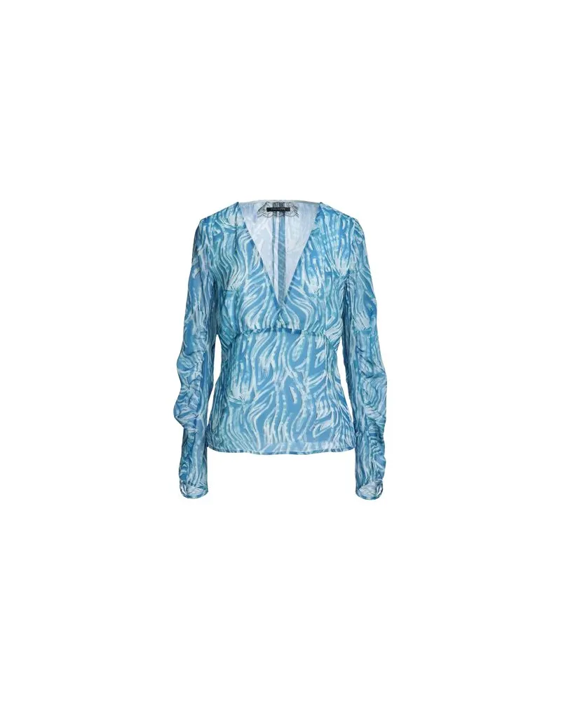 Patrizia Pepe TOPS - Topsauf YOOX.COM Azurblau