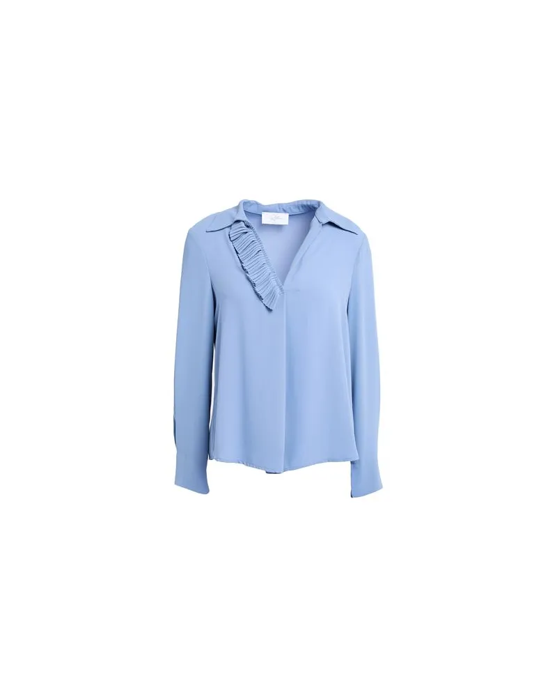 Soallure TOPS - Topsauf YOOX.COM Blaugrau