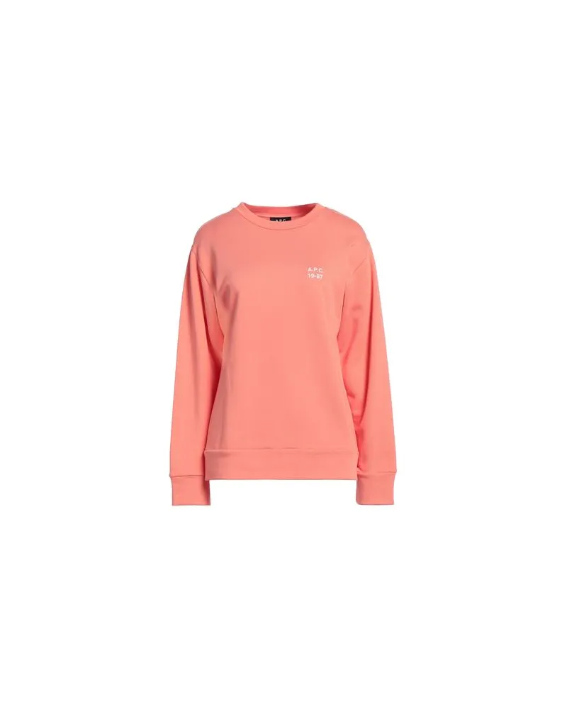 A.P.C. TOPS - Sweatshirtsauf YOOX.COM Lachs