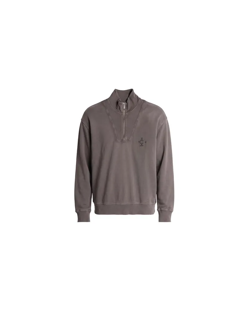 Armani Exchange TOPS - Sweatshirtsauf YOOX.COM Grau