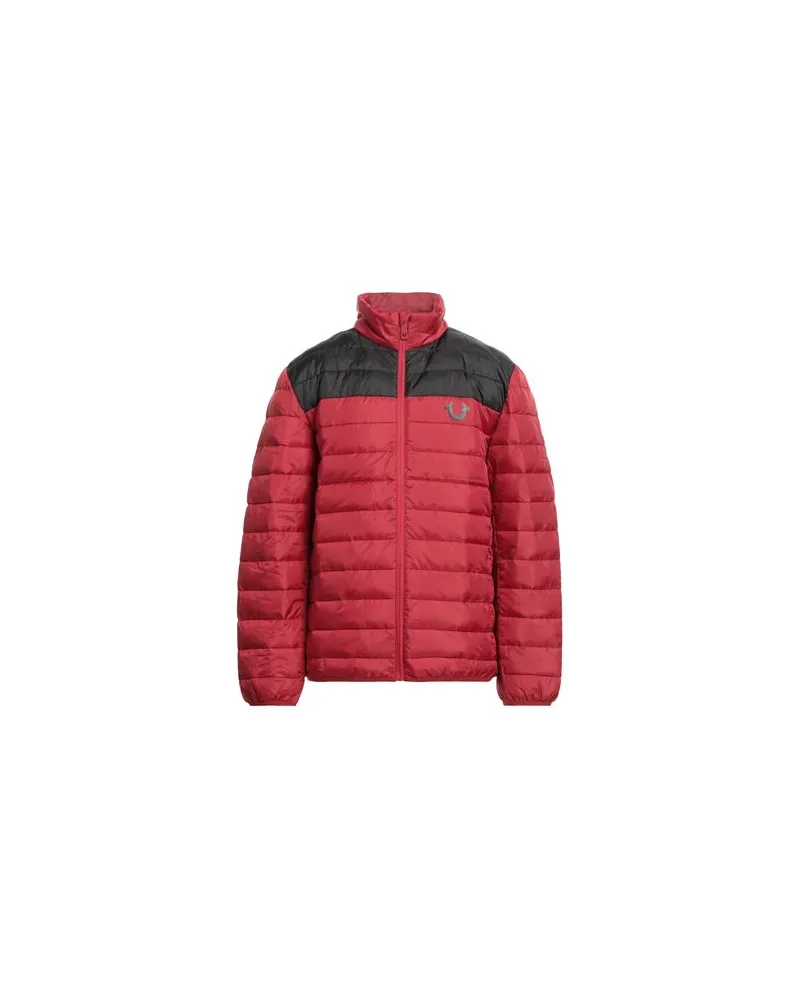 True Religion JACKEN & MÄNTEL - Pufferjacken & Daunenjackenauf YOOX.COM Ziegelrot
