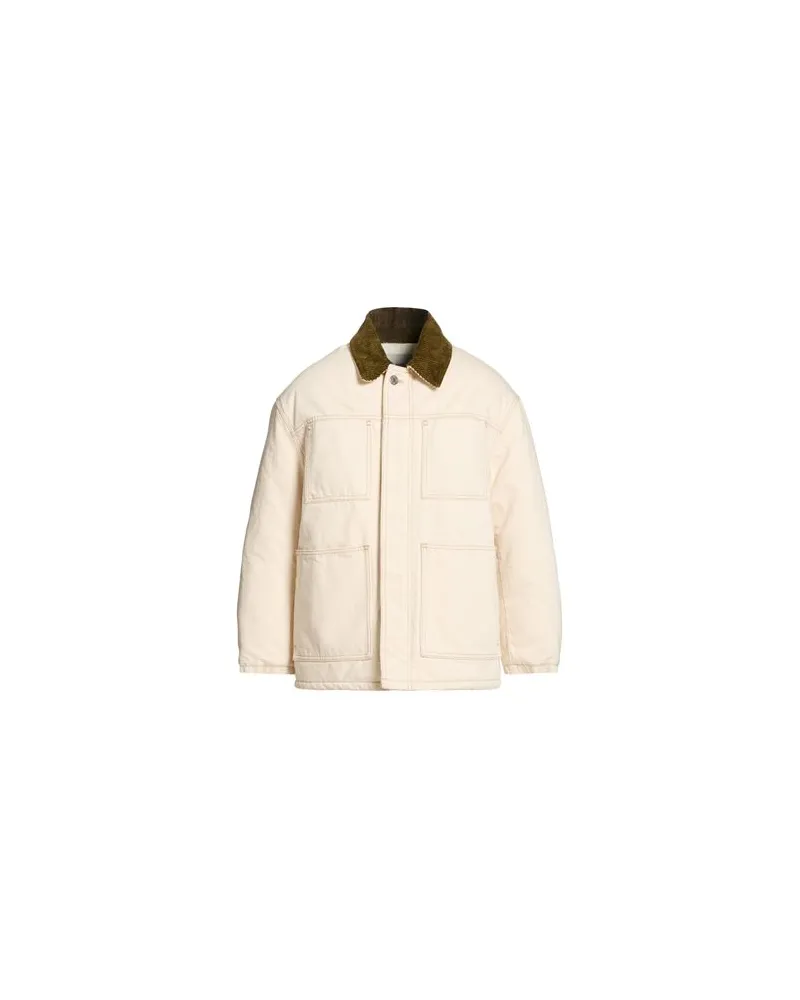 AMI Paris JACKEN & MÄNTEL - Jeansjacken/Mäntelauf YOOX.COM Elfenbein