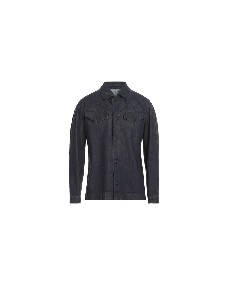 Ferragamo TOPS - Jeanshemdenauf YOOX.COM Blau