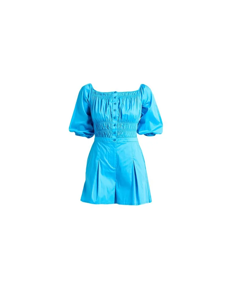 Patrizia Pepe OVERALLS - Playsuitsauf YOOX.COM Azurblau