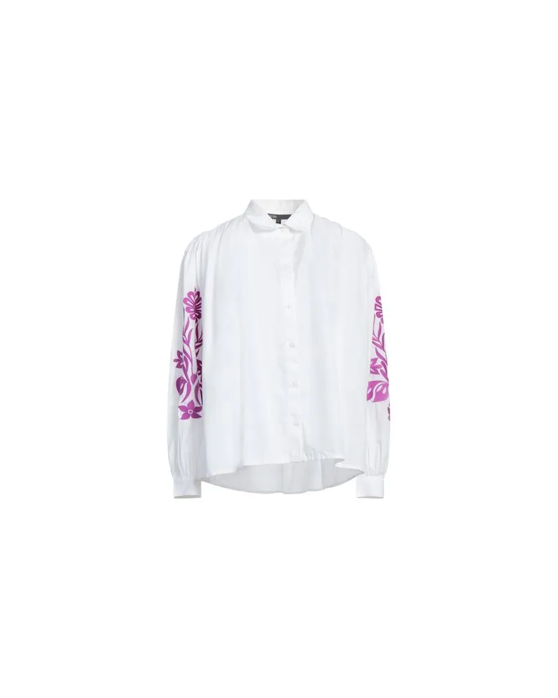 Maje TOPS - Hemdenauf YOOX.COM Weiß