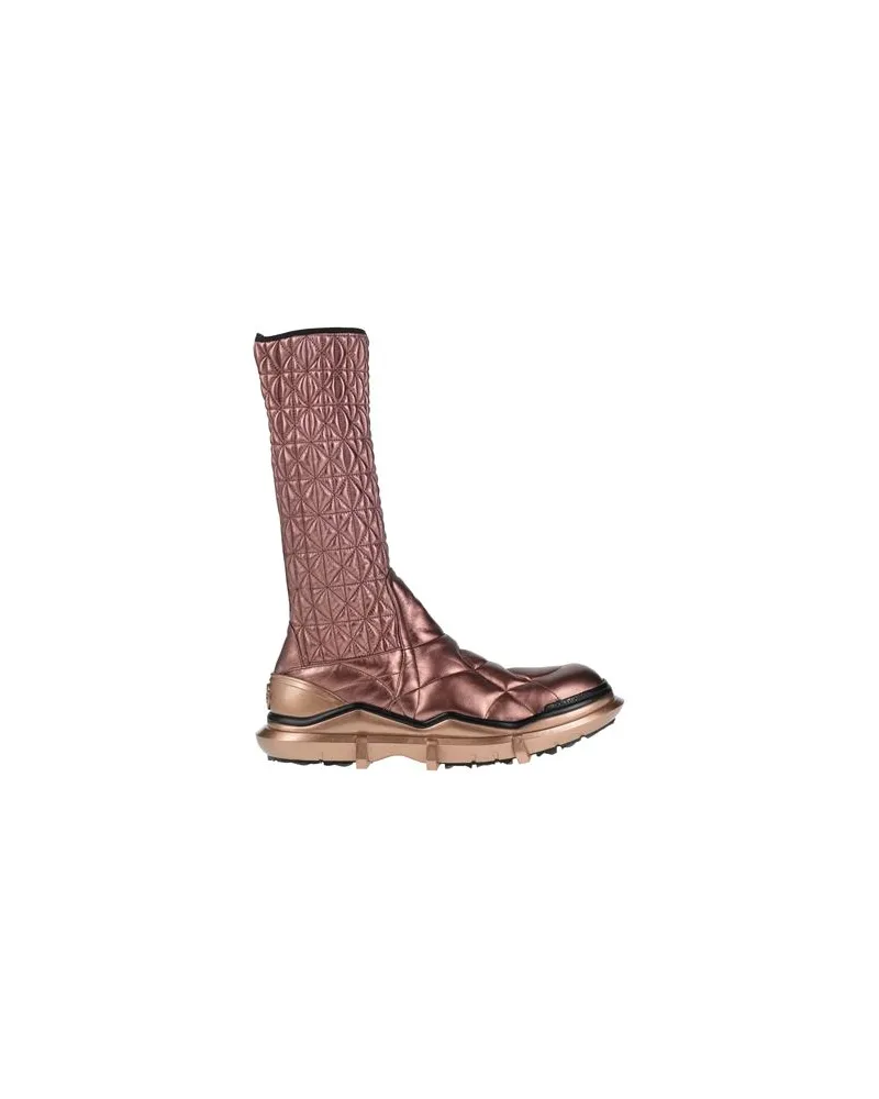 Dolce & Gabbana SCHUHE - Stiefelauf YOOX.COM Rostrot