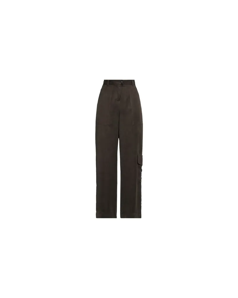 Isabel Benenato HOSEN & RÖCKE - Hosenauf YOOX.COM Dunkelgrün