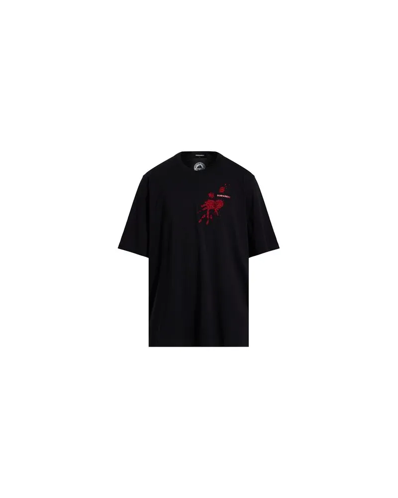 Dsquared2 TOPS - T-shirtsauf YOOX.COM Schwarz