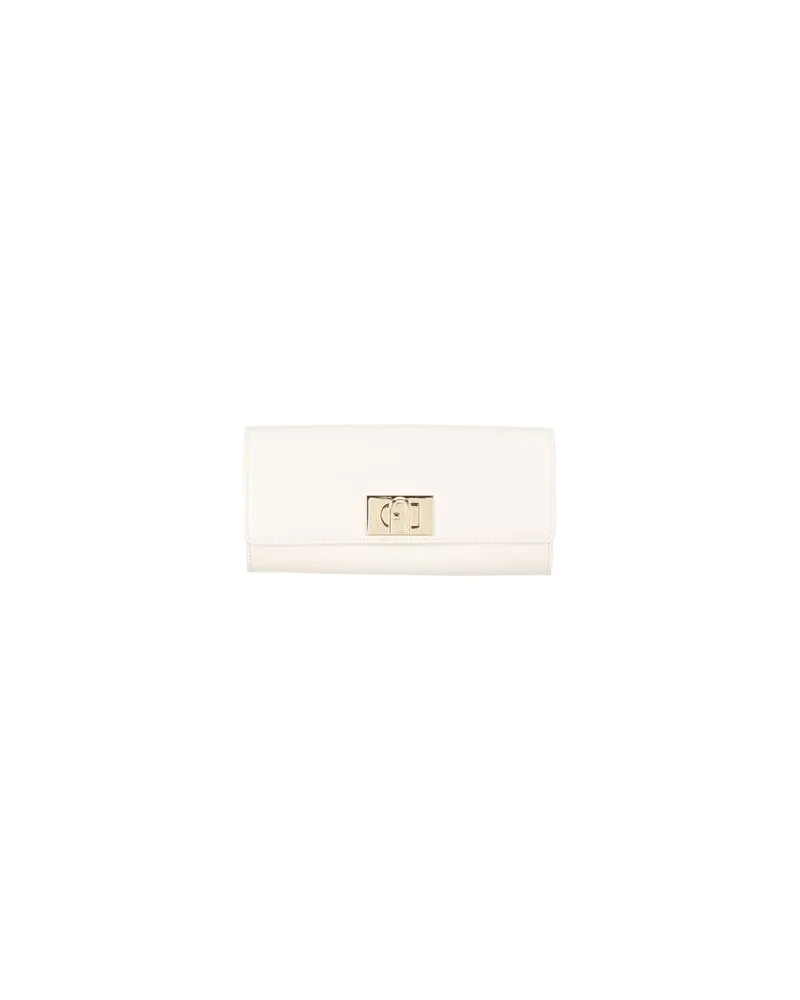 Furla Kleinlederwaren - Brieftaschenauf YOOX.COM Cremeweiß