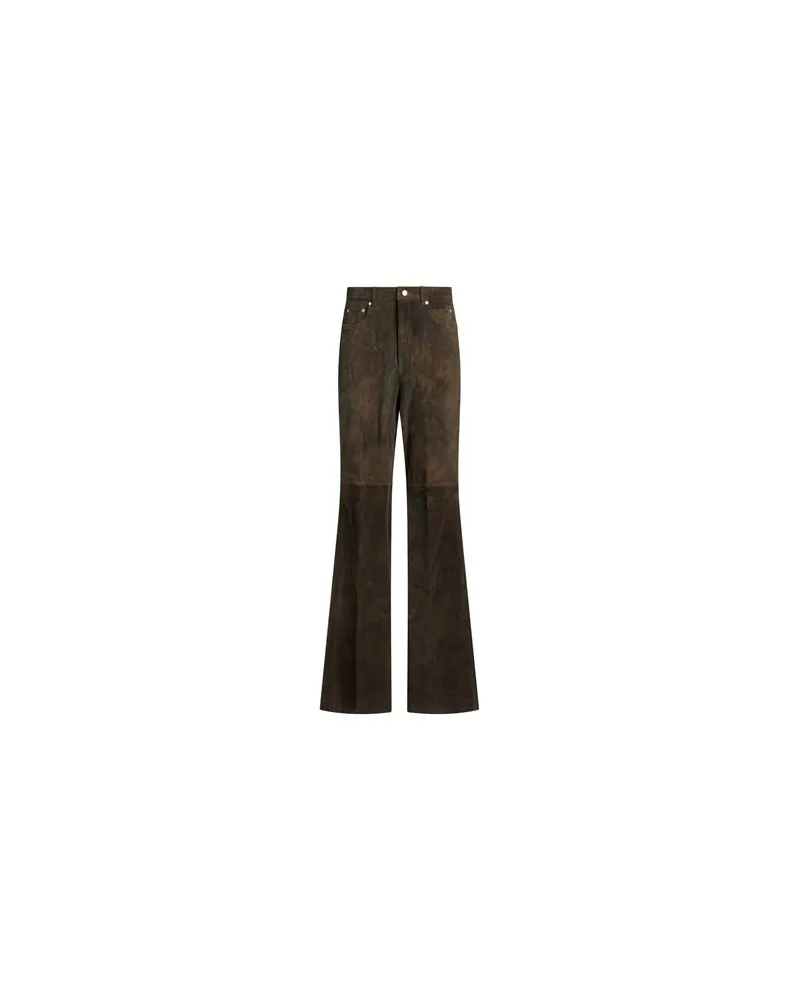 Rick Owens HOSEN & RÖCKE - Hosenauf YOOX.COM Dunkelbraun