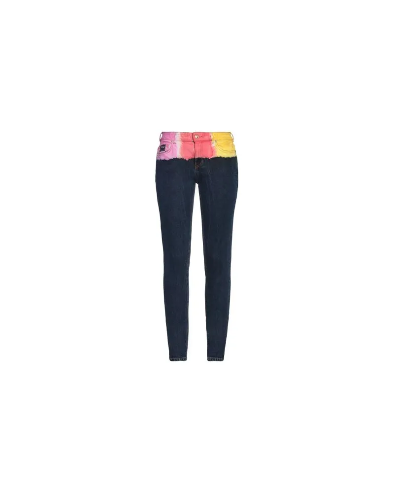 Versace Jeans HOSEN & RÖCKE - Jeanshosenauf YOOX.COM Blau