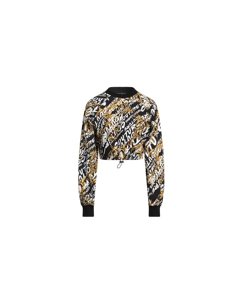 Versace Jeans TOPS - Sweatshirtsauf YOOX.COM Schwarz