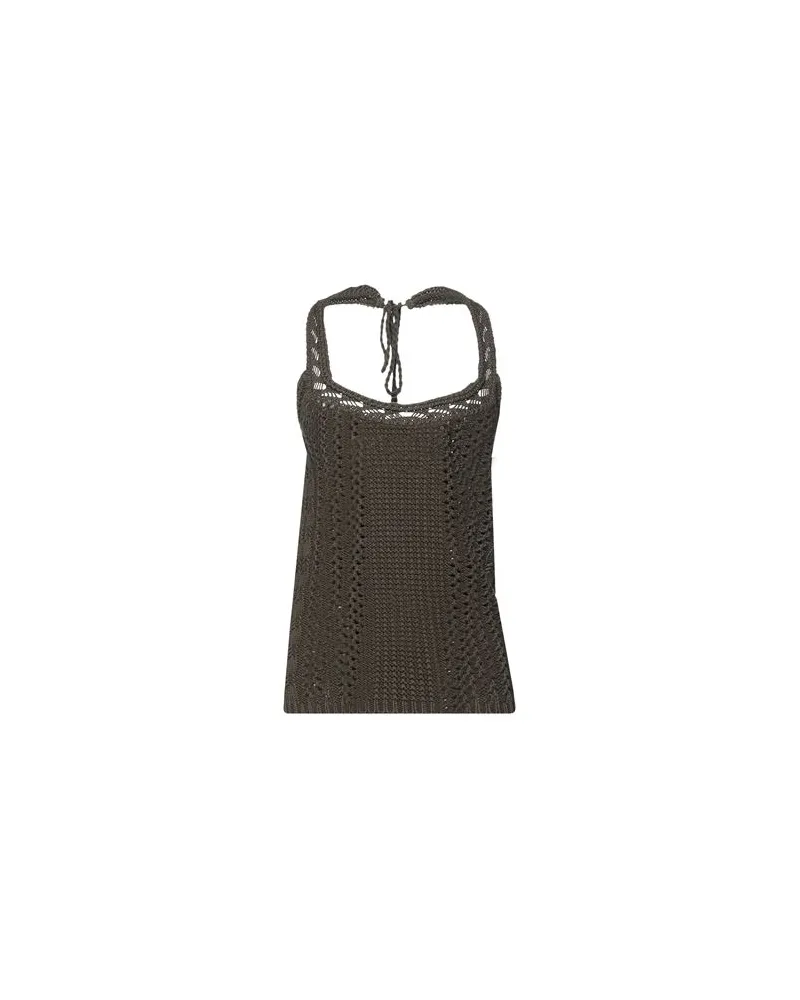Ermanno Scervino TOPS - Topsauf YOOX.COM Militärgrün