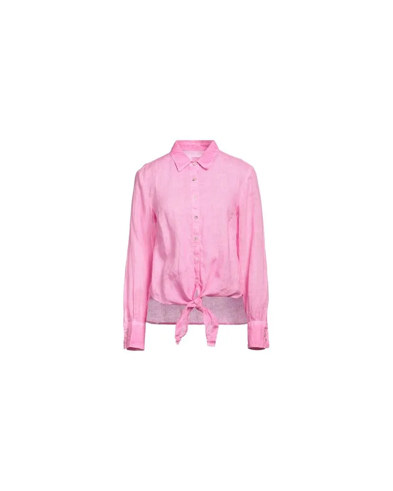 120% Lino TOPS - Hemdenauf YOOX.COM Magenta