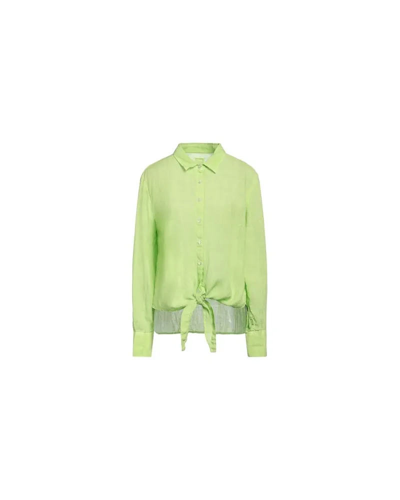 120% Lino TOPS - Hemdenauf YOOX.COM Limettengrün