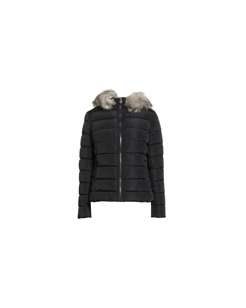 only JACKEN & MÄNTEL - Pufferjacken & Daunenjackenauf YOOX.COM Schwarz