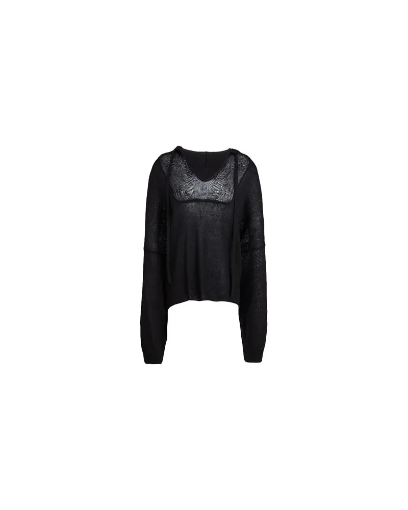 Y'S YOHJI YAMAMOTO STRICKWAREN - Pulloverauf YOOX.COM Schwarz