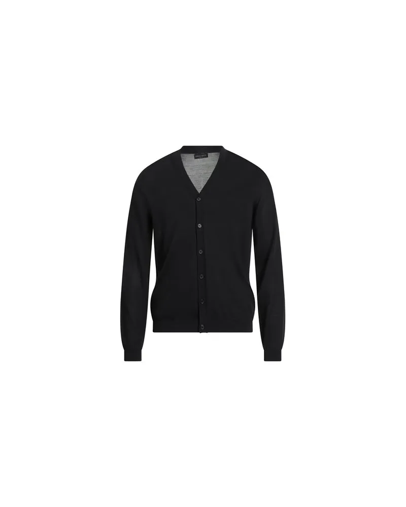 Roberto Collina STRICKWAREN - Strickjackenauf YOOX.COM Schwarz