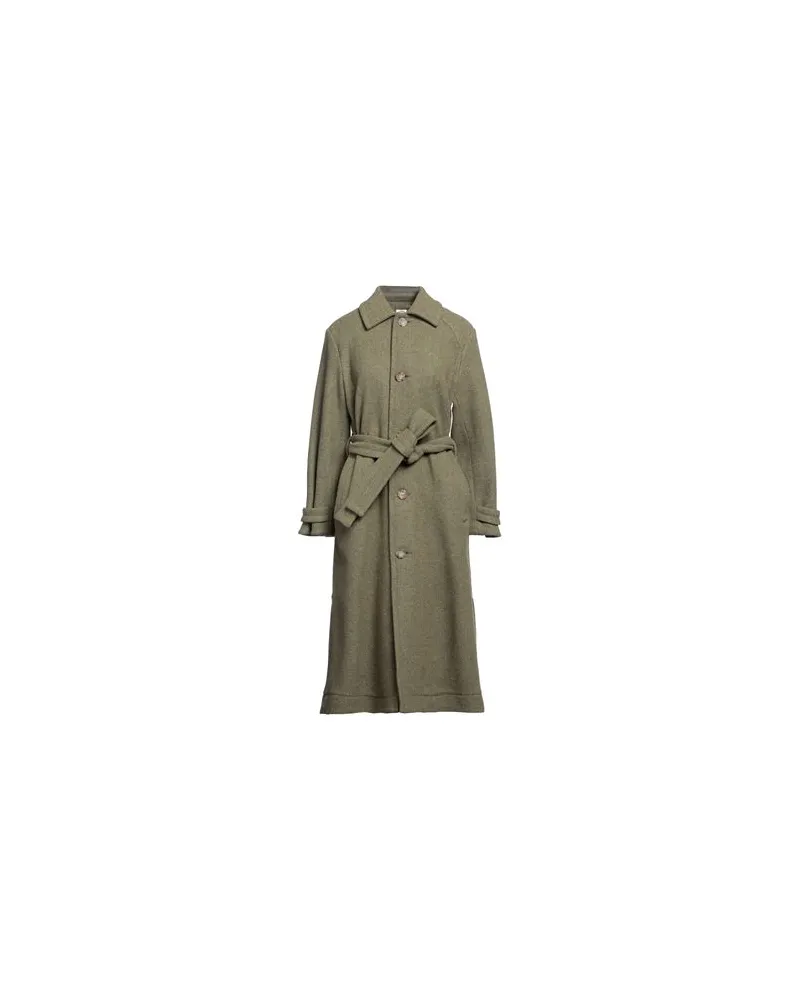Inès de la Fressange JACKEN & MÄNTEL - Mäntelauf YOOX.COM Militärgrün