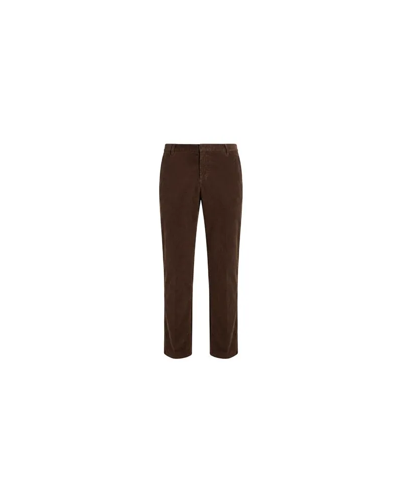 Dondup HOSEN & RÖCKE - Hosenauf YOOX.COM Schokobraun
