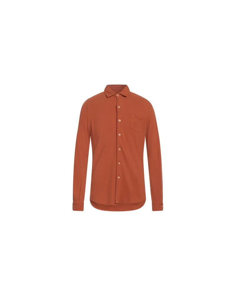 Original Vintage Style TOPS - Hemdenauf YOOX.COM Rostrot