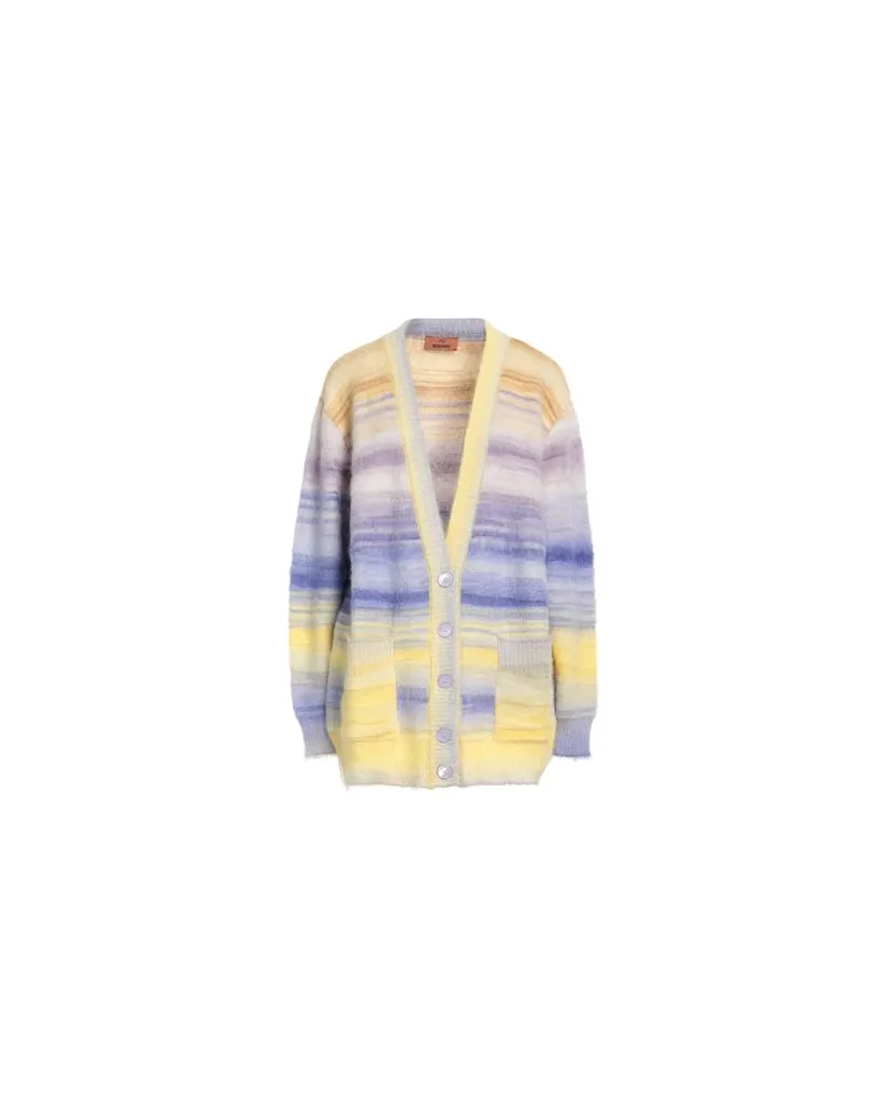 Missoni STRICKWAREN - Strickjackenauf YOOX.COM Pastellgelb