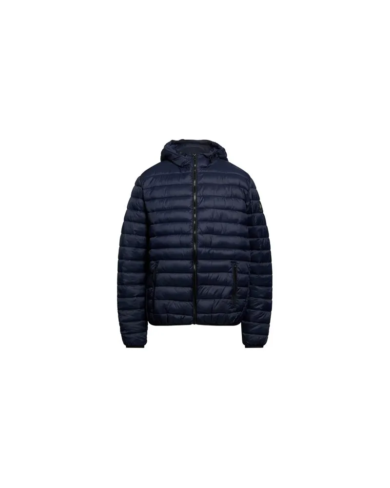 U.S. Polo Assn.  JACKEN & MÄNTEL - Pufferjacken & Daunenjackenauf YOOX.COM Marineblau
