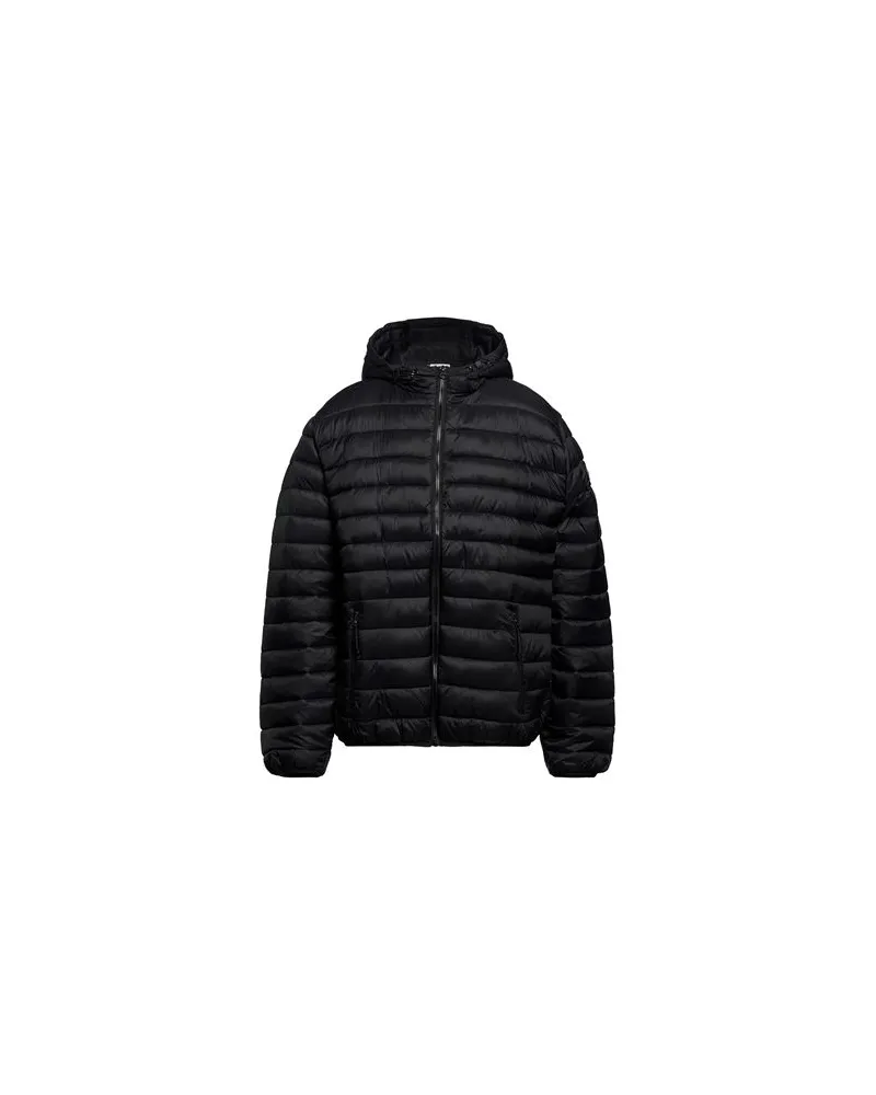 U.S. Polo Assn.  JACKEN & MÄNTEL - Pufferjacken & Daunenjackenauf YOOX.COM Schwarz