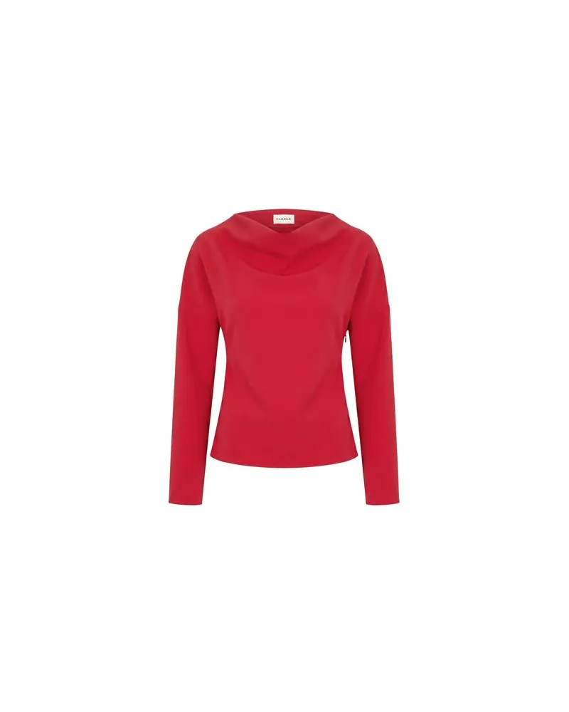P.A.R.O.S.H. TOPS - Topsauf YOOX.COM Rot