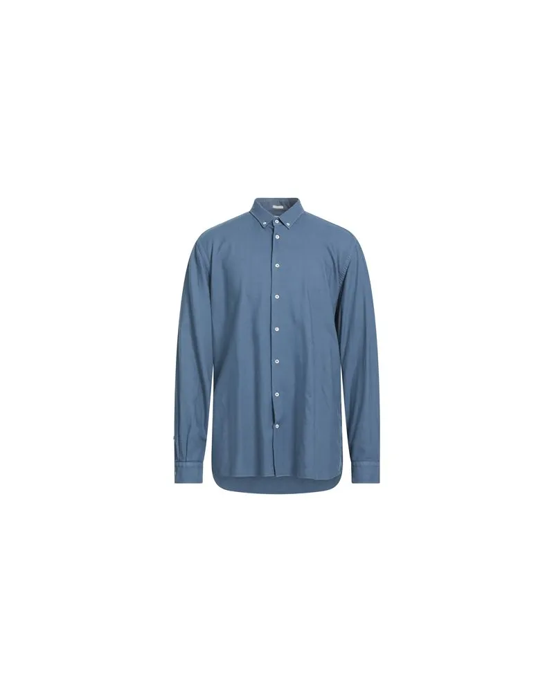 Massimo Alba TOPS - Hemdenauf YOOX.COM Taubenblau