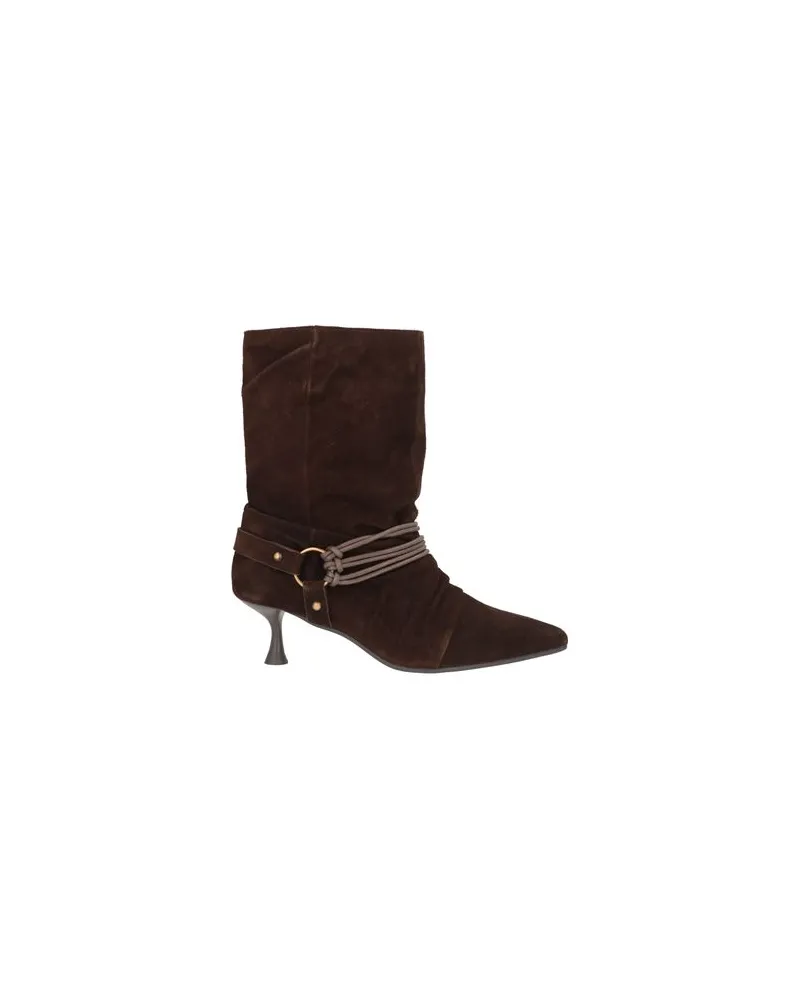 Apepazza SCHUHE - Stiefelettenauf YOOX.COM Schokobraun
